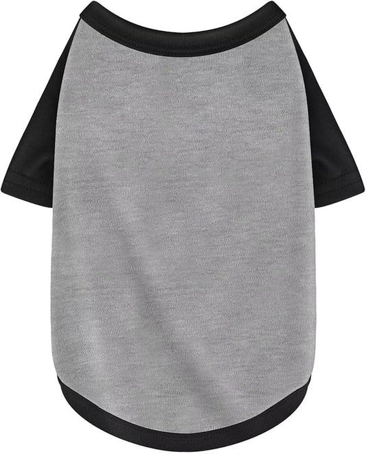 Stylish Grey Block Dog Shirt: Premium Polycotton Blend, Comfortable, Breathable, and Wrinkle-Resistant. Perfect Apparel for Small, Medium, & Large Dogs, a Must-Have for Pet Lovers L