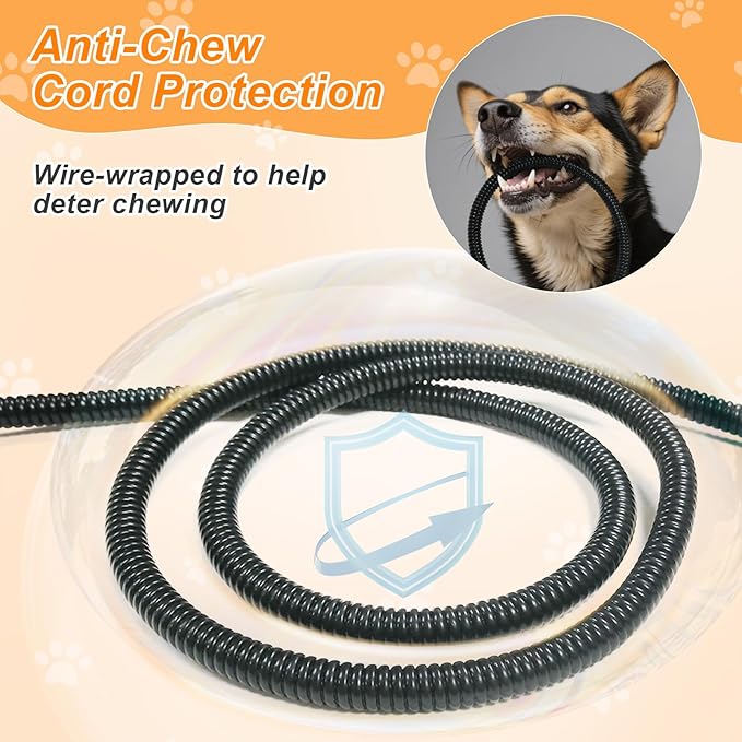 Dog Heating Pad 32×20 in for Dogs, Intelligent Temperature Control Switch with Normally Open On Function,Whelping Box with Reinforced Electric Wire Rope, Plush Fabric Cotton Cover-Apricot