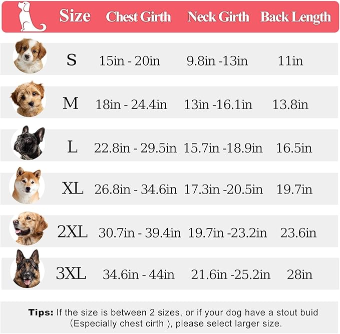 PETDSH Dog Coat Large, Built-in Harness Dog Jacket with Warm Fleece Lining, Waterproof Reflective Dogs Winter Coat, Pet Coats with Pocket and Trash Bags (Red, XXX-Large)