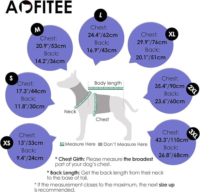 AOFITEE Dog Coat, Warm Dog Winter Coat for Small Dogs, Reflective Turtleneck Dogs Jacket with Harness Built in, Waterproof Windproof Pet Fleece Vest Snow Jacket for Cold Weather, Blue S
