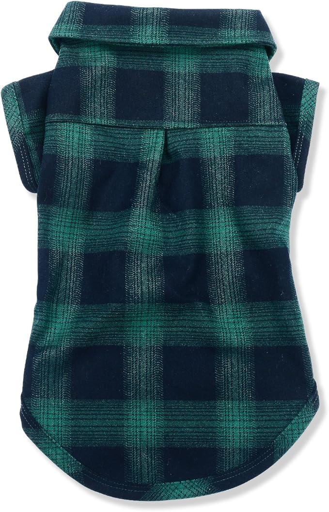 Koneseve Dog Shirt, Pet Plaid Clothes Shirt T-Shirt, Sweater Bottoming Shirt for Small Dog Cat Puppy Grid Adorable Wearing Stylish Cozy Halloween,Christmas Costumes (Green;XL/Extra Large)
