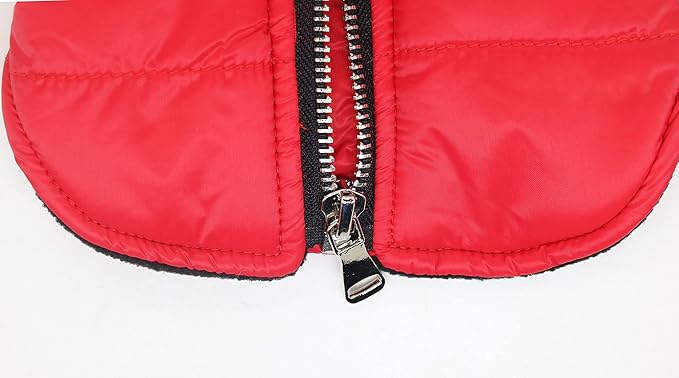 Puppy Winter Coat Waterproof Jacket for Small Dogs - Lightweight Insulated Bomber