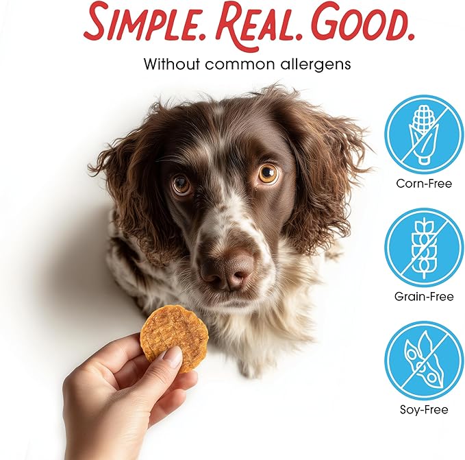 Farmland Traditions Dogs Love Chicken Jerky Dog Treats with Only 3 Ingredients and No Fillers, 2 Pound Bag
