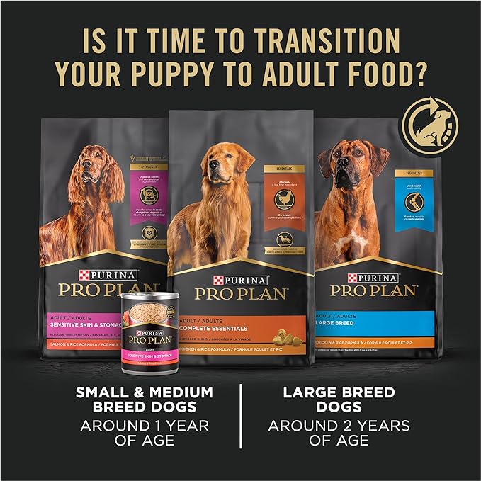 Purina Pro Plan Large Breed Dry Puppy Food, Chicken and Rice Formula - 18 lb. Bag