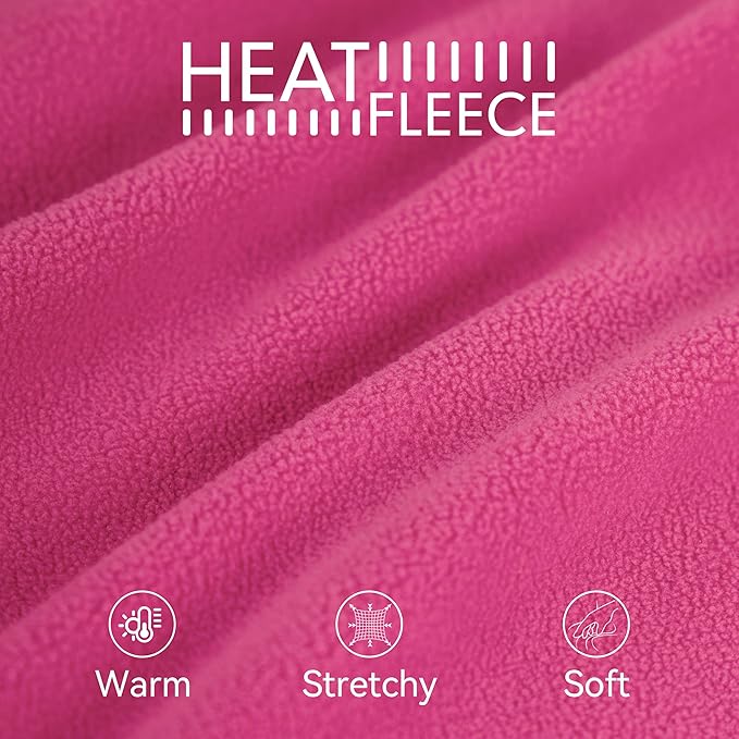 cyeollo XXL Dog Sweater, Fleece Doggy Sweaters Stretchy Turtleneck Doggie Sweatshirt Soft Warm Winter Coat Fall Autumn Pet Clothes for Large Dogs Girl, Pink 2XL