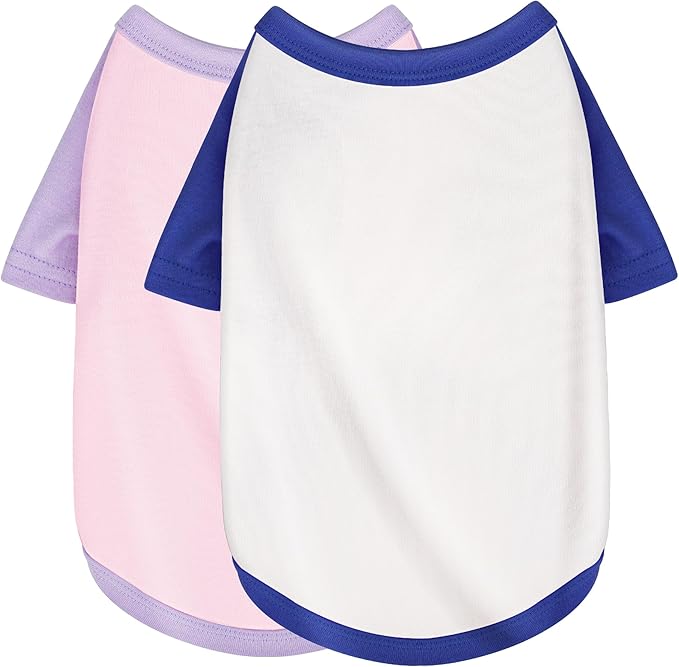 Stylish Pink Color Block Dog Shirt: Premium Polycotton Blend, Comfortable, Breathable, and Wrinkle-Resistant. Perfect Apparel for Small, Medium, & Large Dogs, a Must-Have for Pet Lovers M