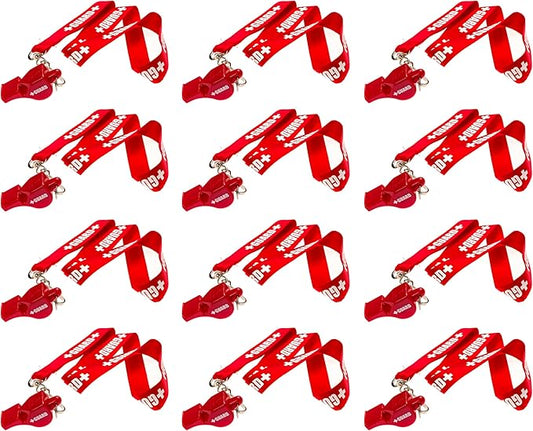 BLARIX Guard Whistle and Lanyard with Print