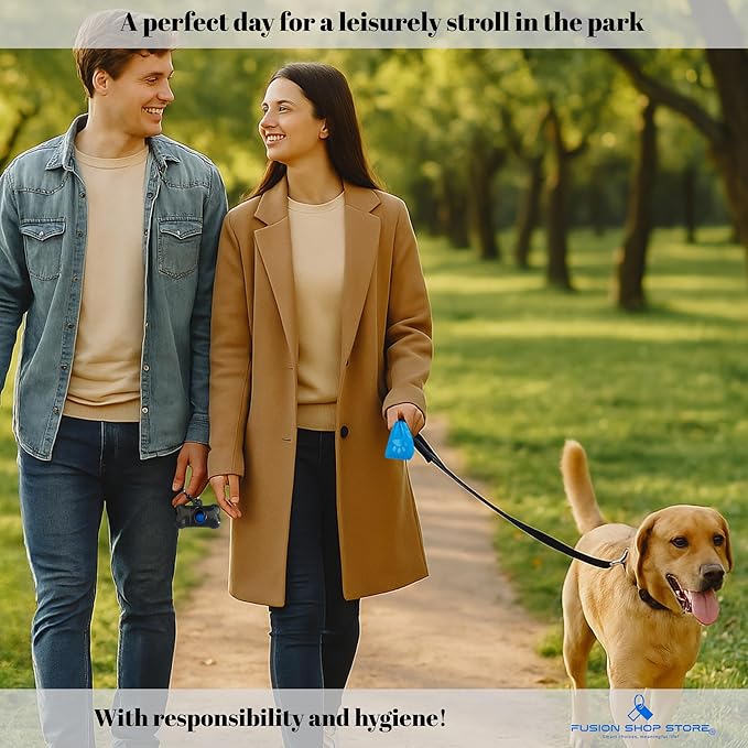 Dog Poop Bag - Pack 6 rolls 90 bags - Leak-Proof - Heavy Duty · Eco-Friendly + Travel Holder Clip Included Dispenser