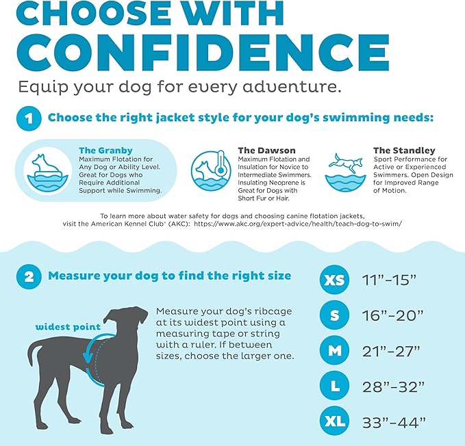 Outward Hound Granby Splash Dog Life Jacket, High-Buoyancy Dog Life Vest for Swimming, Boating, and Water Safety, Medium, Yellow