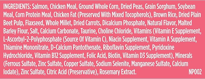 Nutrish Real Salmon, Veggies & Brown Rice Recipe Whole Health Blend Dry Dog Food, 13 lb. Bag, Packaging May Vary (Rachael Ray)