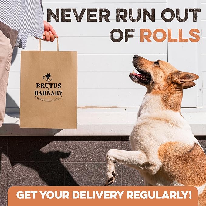 Premium Beef Cheek Rolls for Dogs 5-7" - (10-Pack) Long Lasting, Safe & Natural Rawhide Alternative Chews, Ideal for Large Dogs & Aggressive Chewers, Supports Dental Health & Digestion