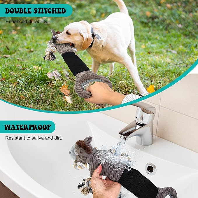 IOKHEIRA Dog Toys for Aggressive Chewers,Tough Indestructible Dog Toys,Squeaky Toys for Large Dogs,Durable Dog Chew Toys