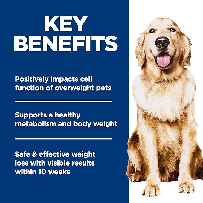 Hill's Science Diet Perfect Weight, Adult 1-6, Weight Management Support, Dry Dog Food, Chicken & Brown Rice, 4 lb. Bag