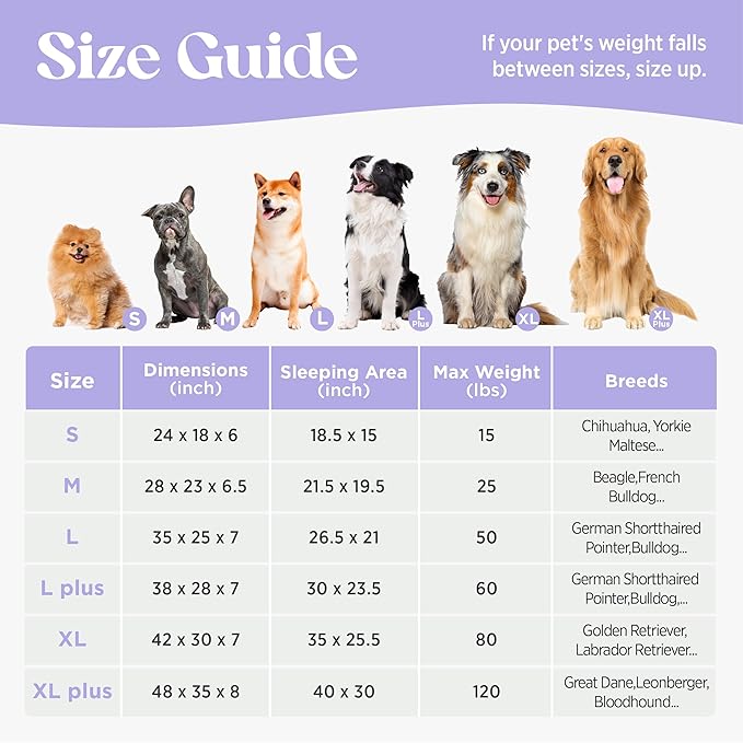 LE SURE Cute Dog Bed Medium Size Dog, Orthopedic Waterproof Medium Pet Beds with Sides, High Back Non-Slip Bottom and Egg-Crate Foam Pet Couch Sofa with Washable Removable Cover, Blue