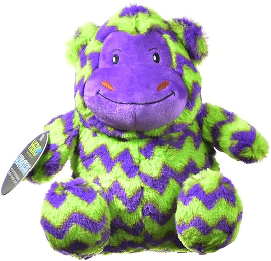 Hero Chuckles, Plush Squeaky Dog Toy, Durable Stuffed Animal with 3 in 1 Squeaker