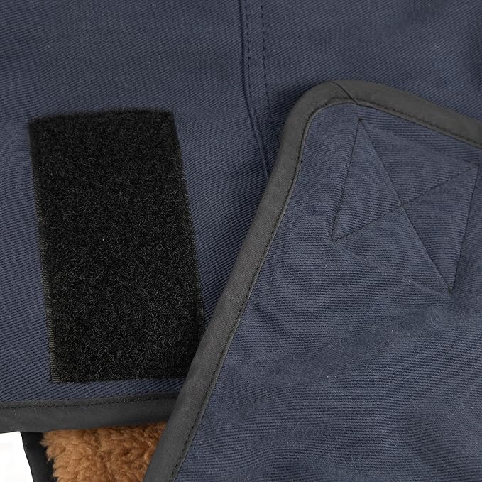 Sedona Dawn Dog Winter Jacket with Sherpa Fleece Lined Canvas for Medium and Large Breeds - Cold Weather Coat (40 (XXS))