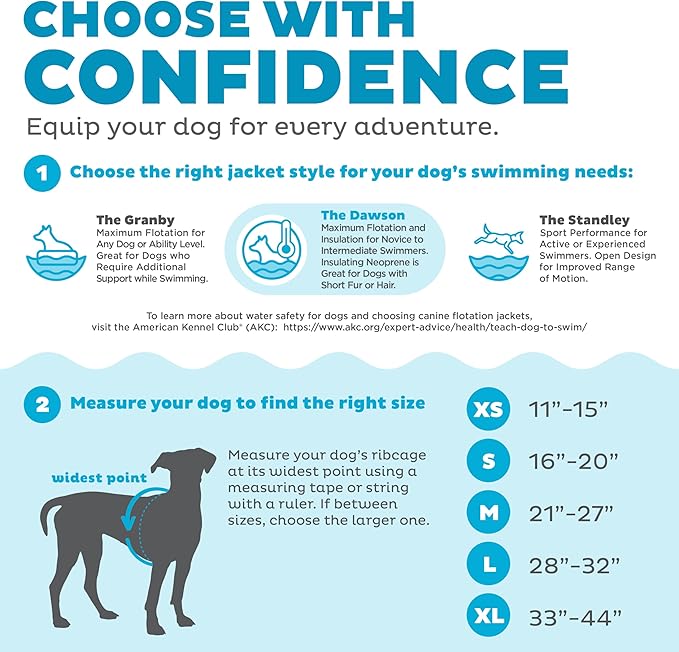 Outward Hound Dawson Swim Dog Life Jacket, High-Performance Neoprene Dog Life Vest for Swimming, Boating, and Water Safety, XS, Red