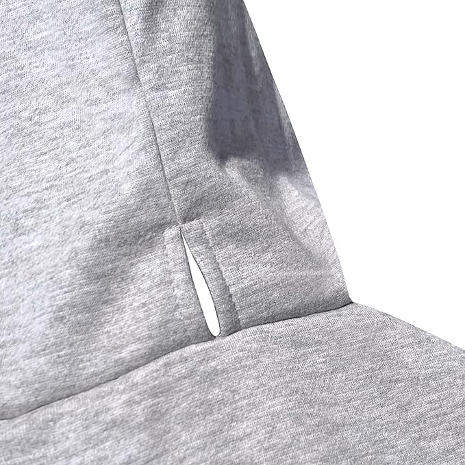 Extra Large Dog Clothes Hoodies Zip Up Sweaters for Big Dogs Labrador German Shepherd Grey 3XL