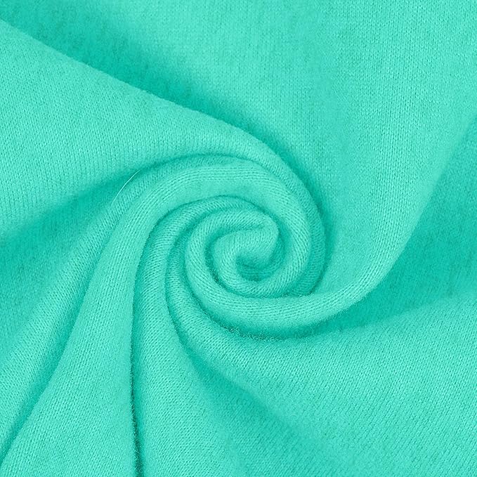 FUAMEY Dog Fleece Vest for Small Dogs,Warm Stretchy Dog Sweatshirts Pullover with Leash Hole Dogs Sweater Soft Pet Turtleneck Cozy Pet Vest Lightweight Sleeveless Cyan S