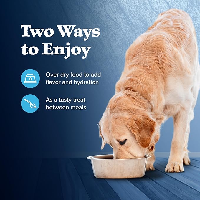Blue Buffalo Wilderness Trail Toppers Wild Cuts Wet Dog Food Variety Pack, High-Protein & Grain-Free, Made with Natural Ingredients, Chicken and Beef Flavors, 3-oz Pouches, (12 Count, 6 of Each)