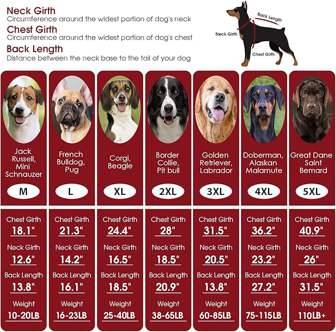 ASENKU Knitted Dog Sweater, Pullover Big Thermal Dog Winter Sweater, Turtleneck Doggy Sweaters for Large Medium Dogs Boy Girl,Warm Pet Sweatshirt for German Shepherd,Great Dane,4XL