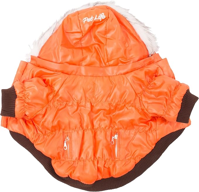 Pet Life ® Metallic Fashion Pet Parka Coat