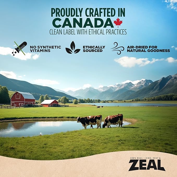 ZEAL Canada Air-Dried Turkey Recipe for Dogs - High Protein, Natural Superfoods, Nutrient Rich, No Fillers, Grain Free, Complete & Balanced (Turkey, 5.5lb)