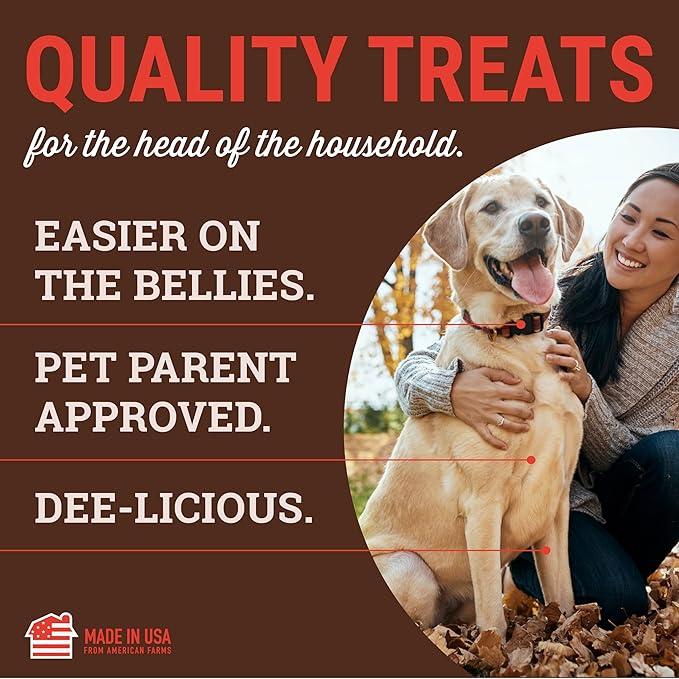 etta says! Yumm Sticks - Real Meat Beef Dog Jerky Treats - Human Grade - Made in The USA (12 Count Pack of 1)