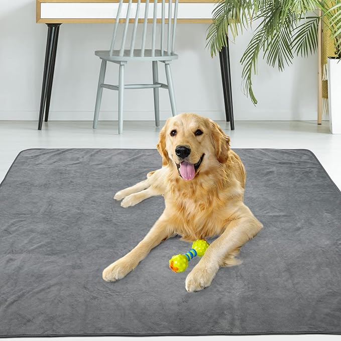 Wahsalbe Puppy Pads 2 Pack, 41x41 Washable Pee Pads Whelping Pads, Absorb Dog Mats, Non-Slip Dog Training Pads for Whelping, Potty, Training, Playpen, Crate