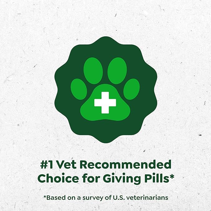 Greenies Pill Pockets for Dogs Large Size, Soft Dog Treats, Hickory Smoke Flavor, 7.9 oz. Pouch (30 Treats)