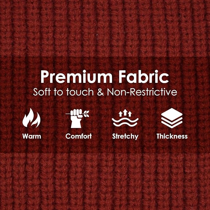 Dog Sweaters for Large Dogs XXXL, Warm Dog Sweater with Harness Hole, Christmas Pullover Sweaters for Dogs Boy Girl, Winter Turtleneck Pet Jumper for Doberman, Great Dane, Burgundy 4XL