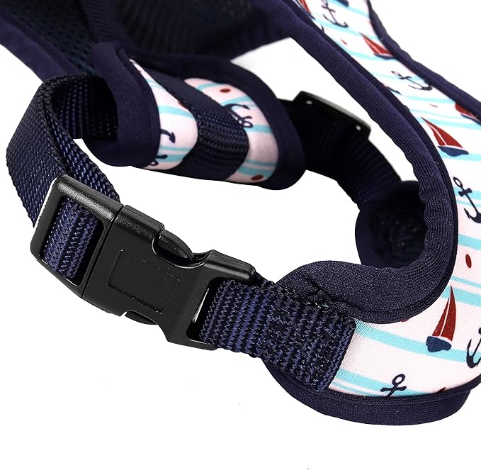 Mile High Life Step in Dog Harness for Small Dogs No Pull, Easy Get on Air Mesh Vest Harness, Adjustable Easy Closures Both Neck and Chest (White, S Chest 13.1"-19.6")