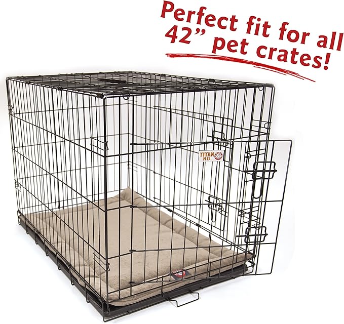 42" Villa Pearl Crate Dog Bed Mat By Majestic Pet Products