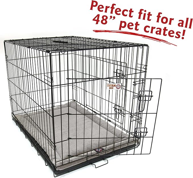 48" Villa Vintage Crate Dog Bed Mat By Majestic Pet Products