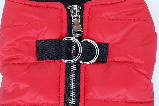 Puppy Winter Coat Waterproof Jacket for Small Dogs - Lightweight Insulated Bomber