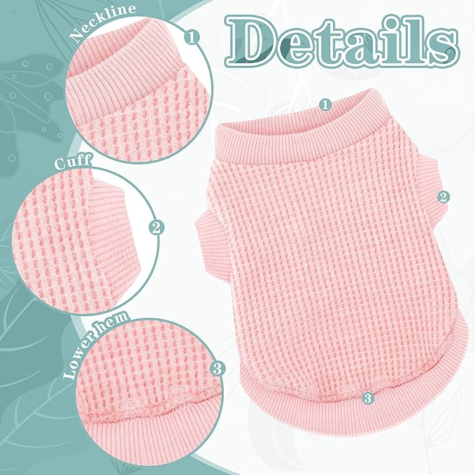Cozy and Functional Dog Shirts for Small Puppies: Stretchable Black Attire with Easy-On Design, Ideal for Chihuahuas and Yorkies - Enhance Comfort and Playfulness on Chill Days Medium